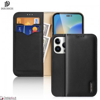 Dux Ducis Hivo odinis dėklas - juodas (Apple Iphone 14 Pro) Dux Ducis Hivo odinis dėklas - juodas (Apple Iphone 14 Pro)